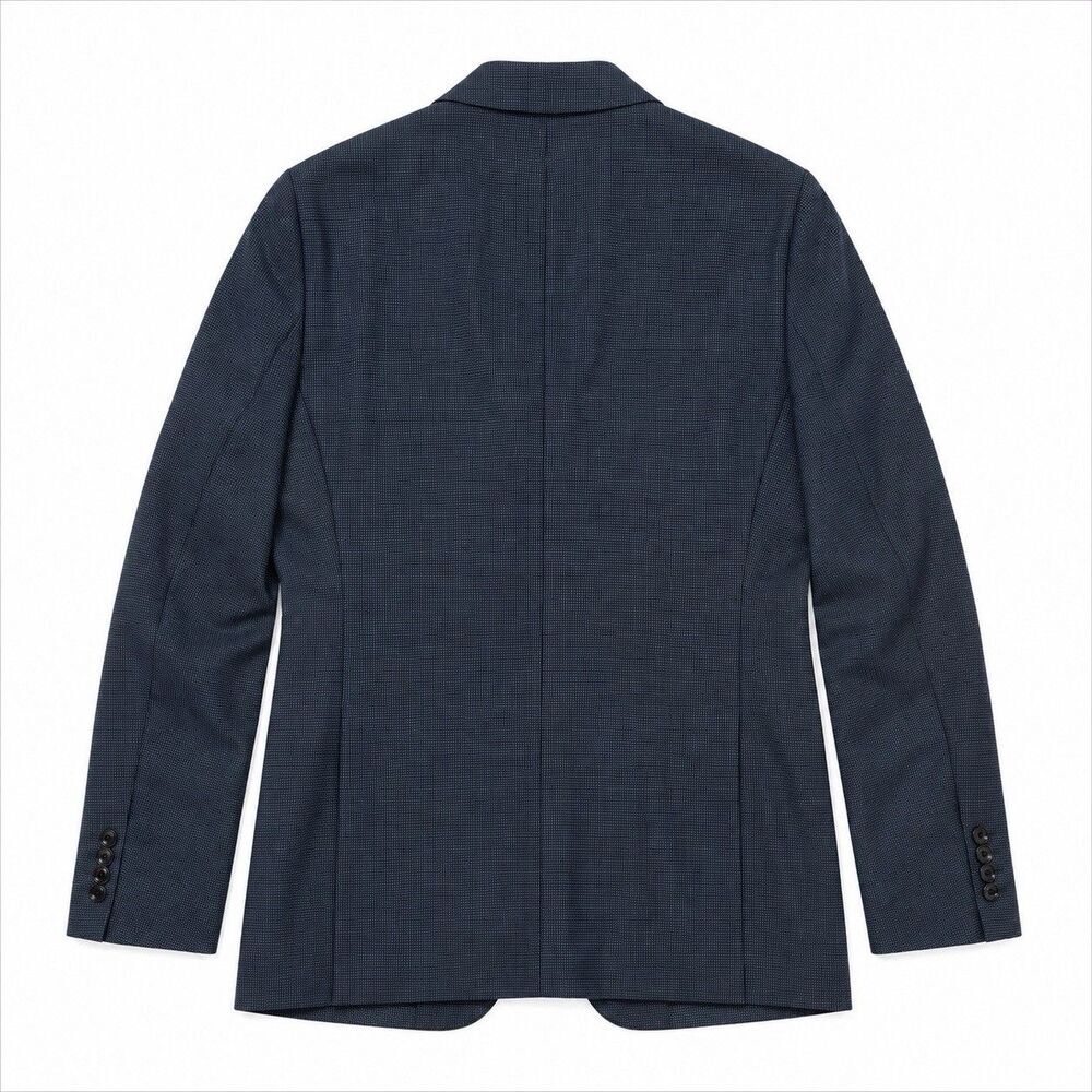 Ted Baker Blazer Mens 36R Gray Wool Endurance Kyle SPJ Two Button Sport Coat - Picture 8 of 9